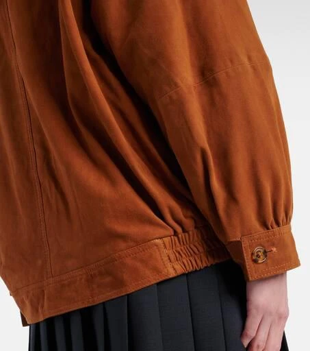 BLAZÉ MILANO Viva Cleo suede bomber jacket 5