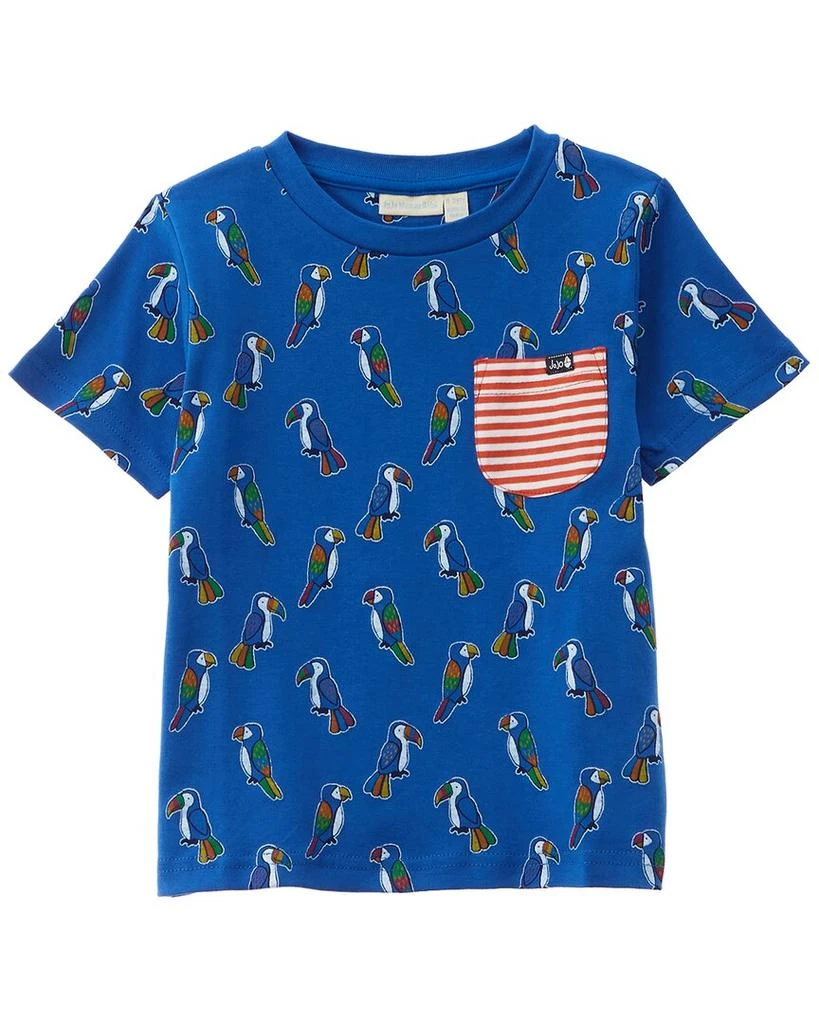 JoJo Maman Bébé Toucan 
Parrot Print T-Shirt 1