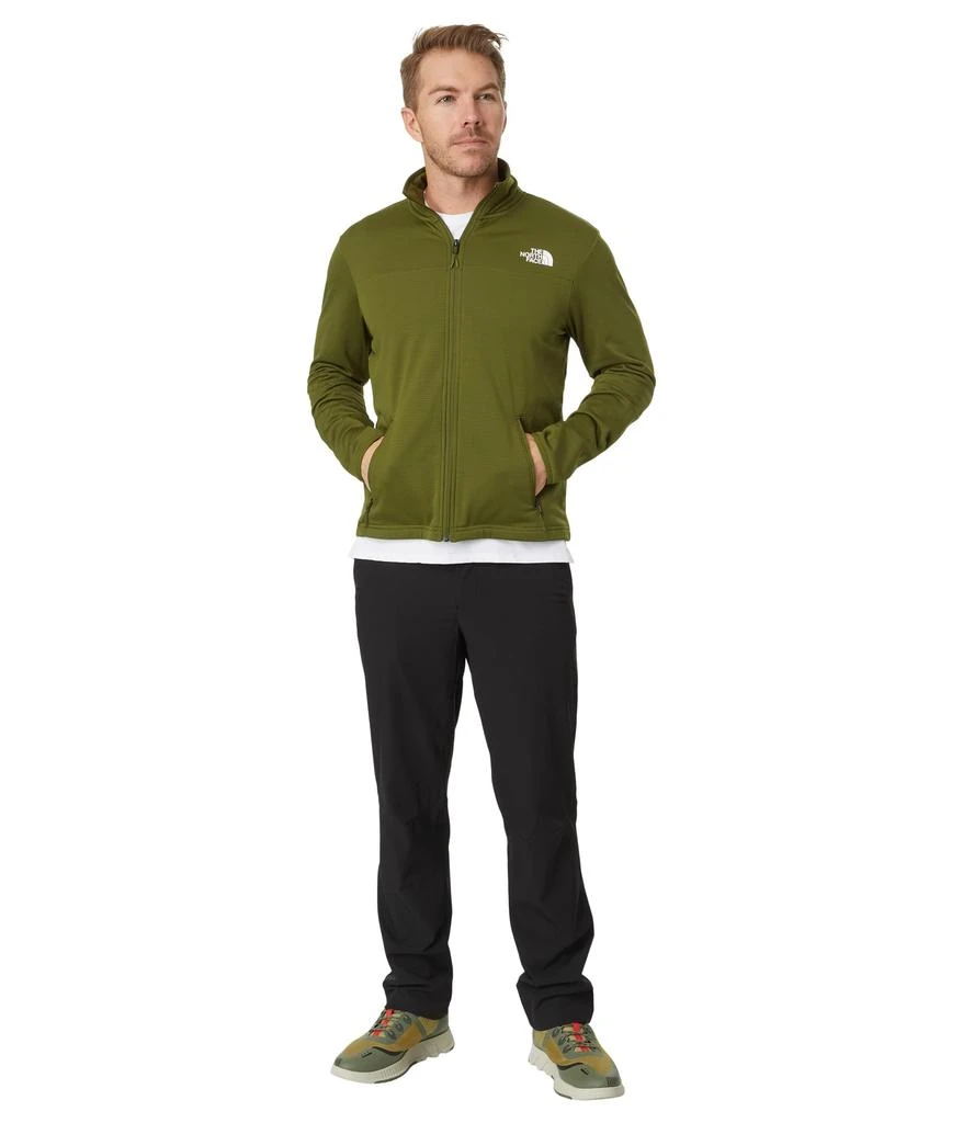The North Face Cedar Trail Grid Fleece Full Zip Jacket 4