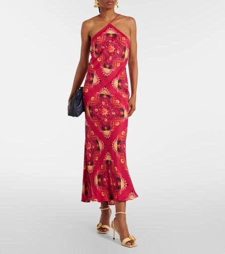 Farm Rio Luize Sleeveless Maxi Dress