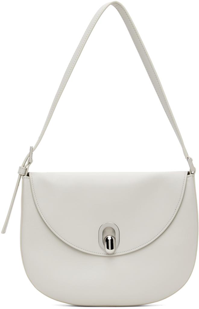 SAVETTE Tondo Pouch Leather Shoulder Bag - Shoulder Bags