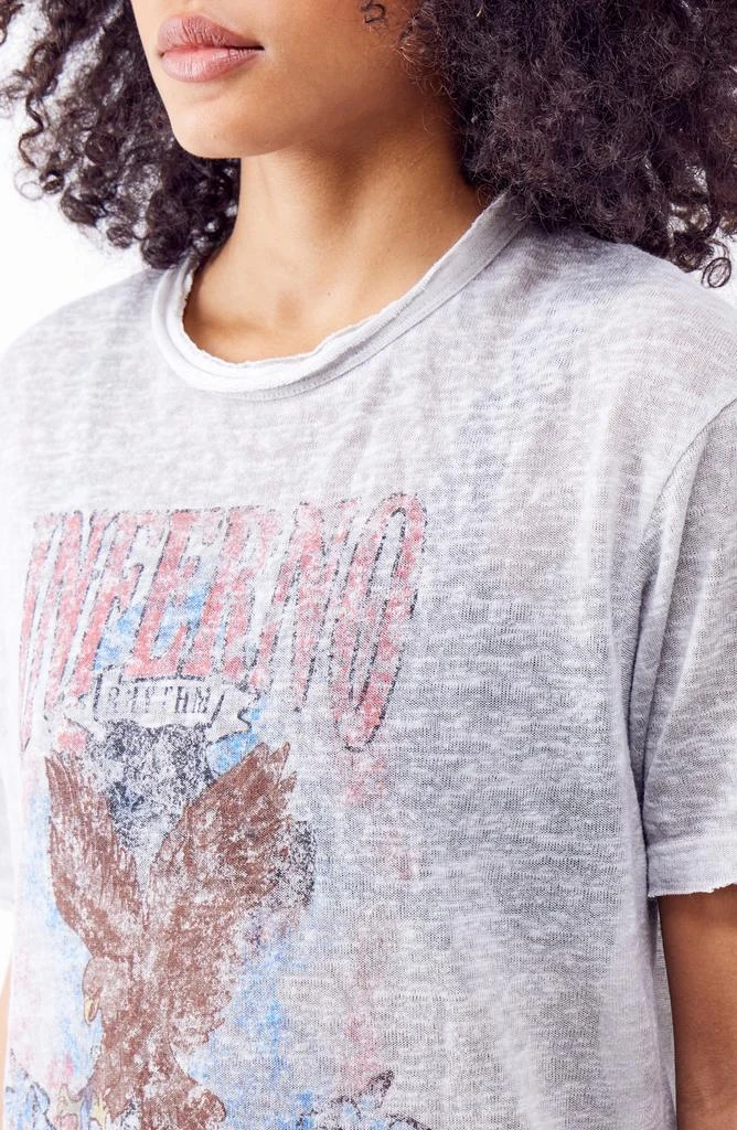 BDG Urban Outfitters Inferno Slub Graphic T-Shirt 3