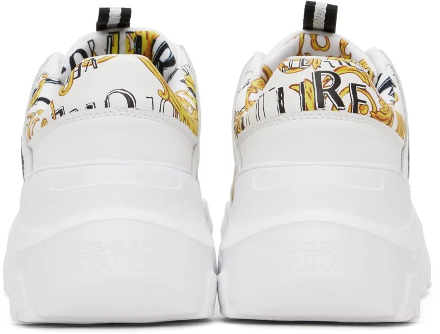 Versace Jeans Couture White Chain Couture Speedtrack Sneakers 2