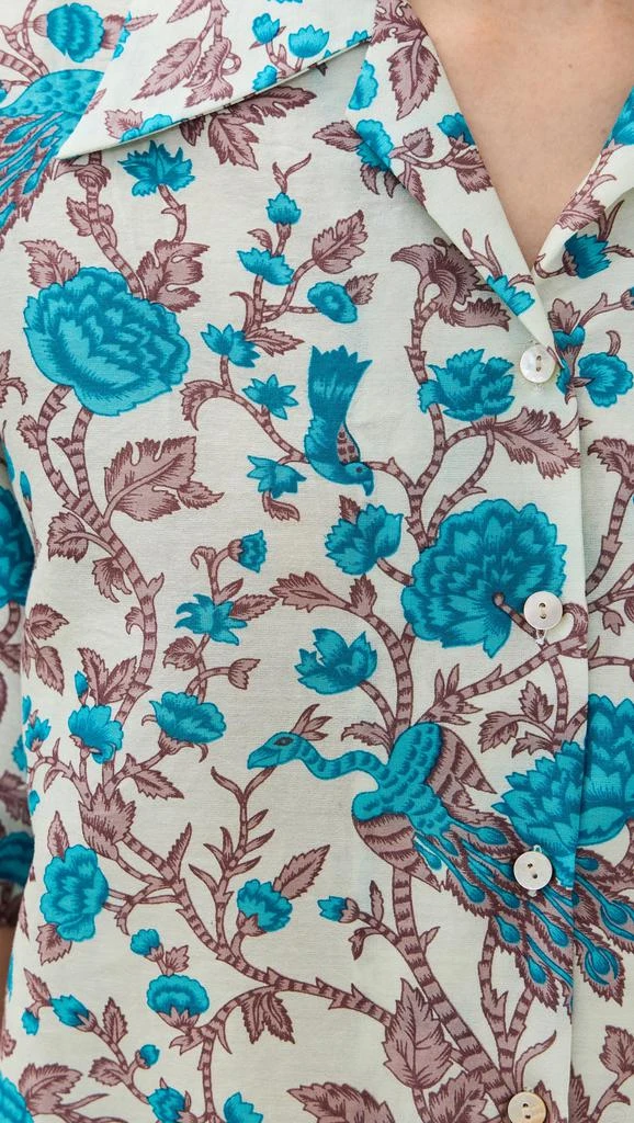 Alix of Bohemia Stevie Peacock Plume Shirt 5
