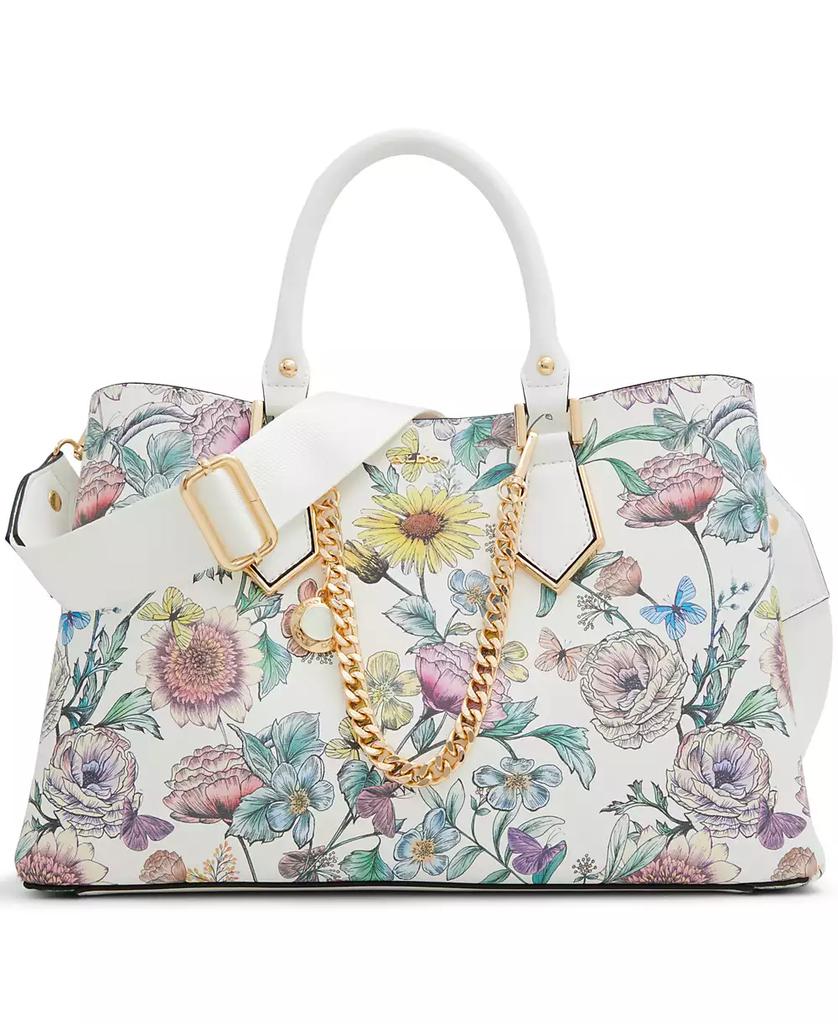 NEW Aldo authentic Multicolored pastel laser designed satchel