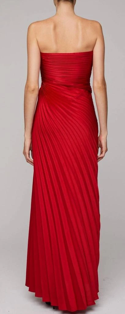 A.L.C. Bianca Dress In Really Red 3