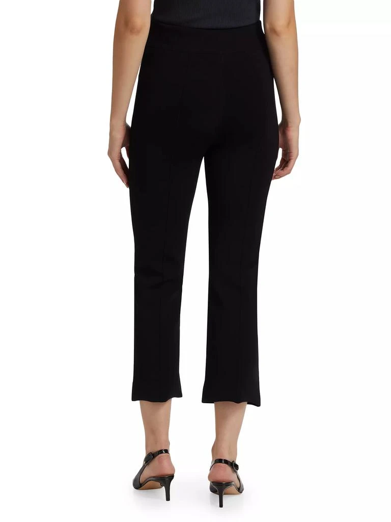 VERONICA BEARD Bray Knit High-Rise Crop Pants 5