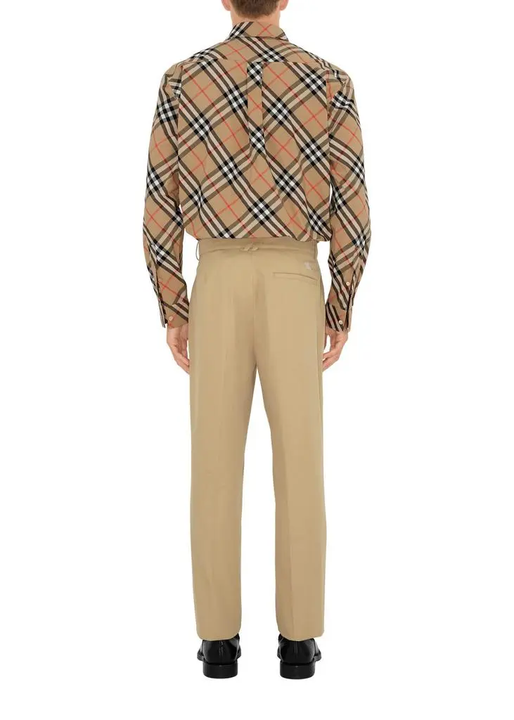 Burberry Regular fit check cotton shirt 5
