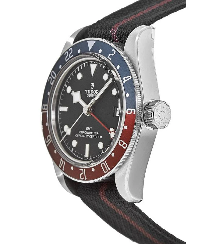 Tudor Tudor Black Bay GMT Automatic Black Dial Fabric Strap Men's Watch M79830RB-0003 3