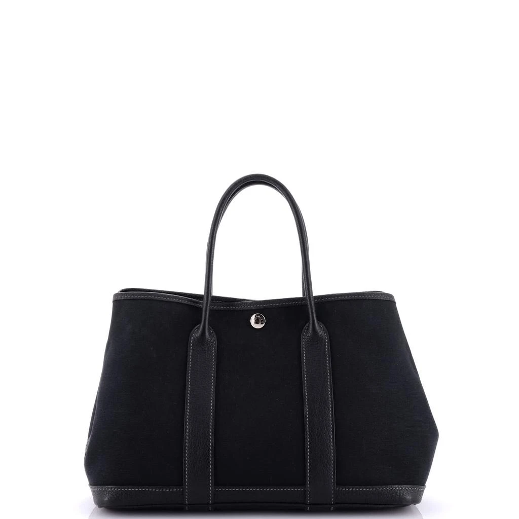 Hermes Garden Party Tote Toile and Leather 30 3