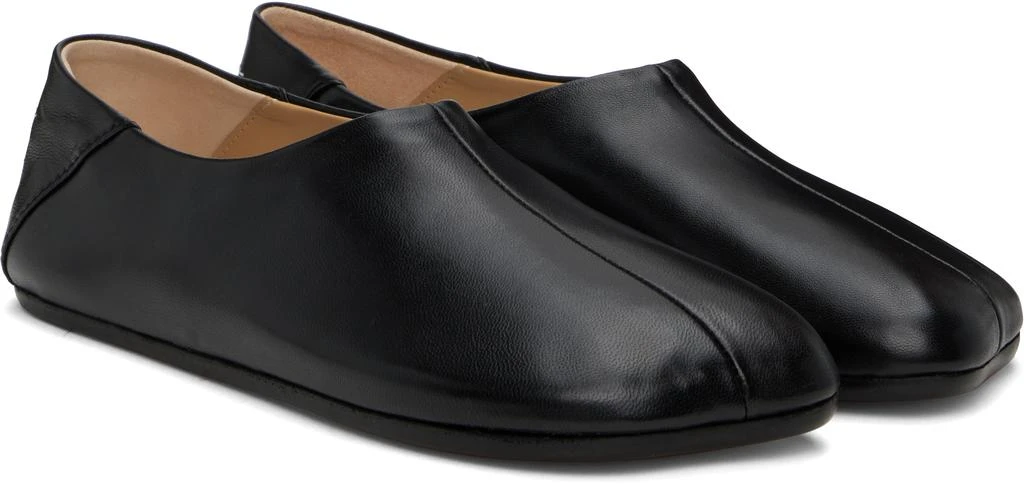 MM6 Black Anatomic Loafers 4