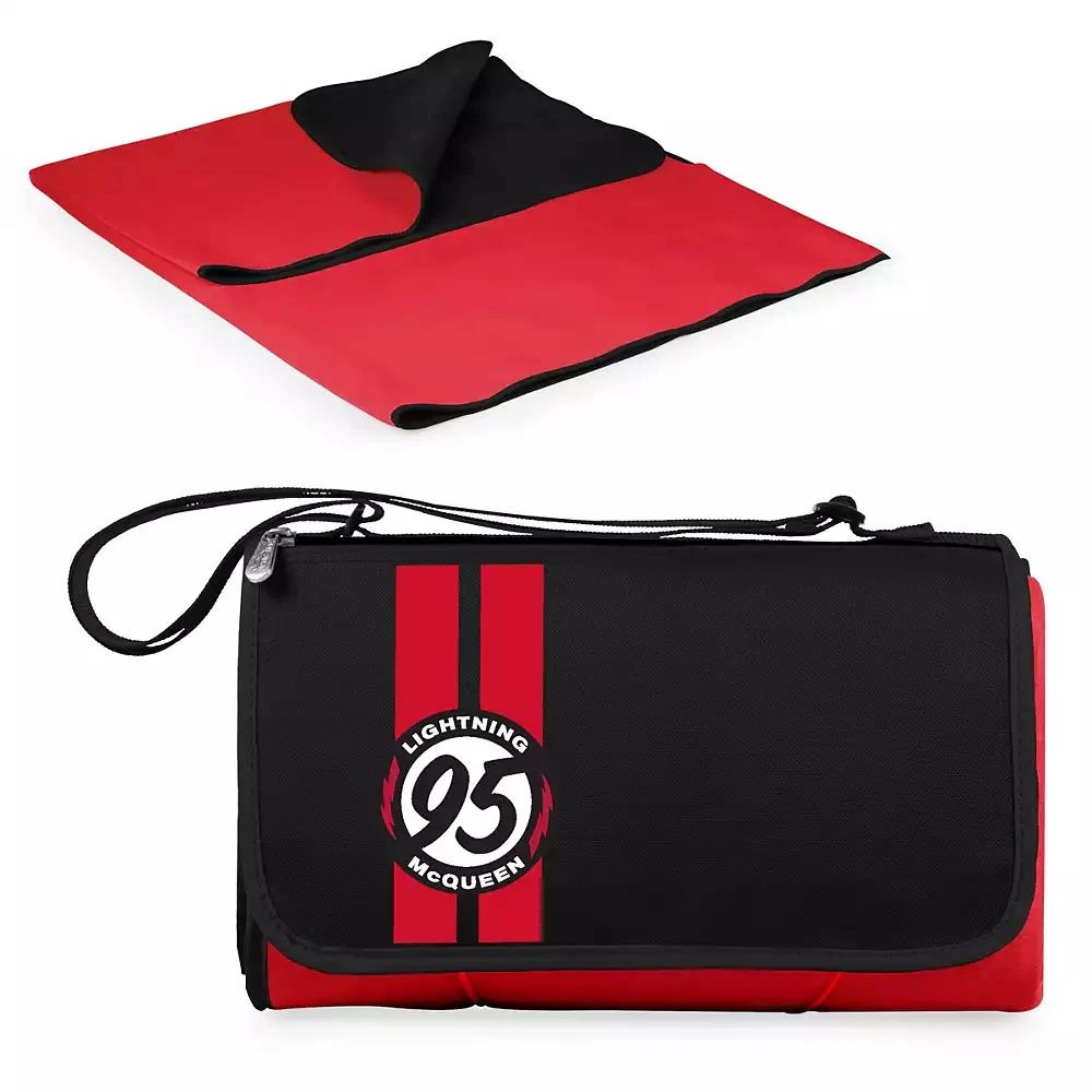 Picnic Time Oniva® by Disney's Cars Lightning McQueen Blanket Tote Outdoor Picnic Blanket 2