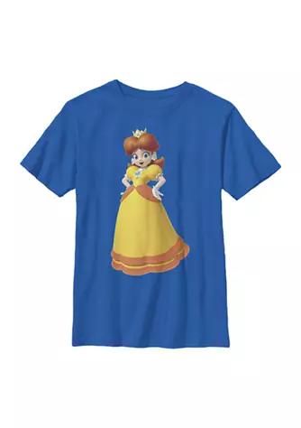 Nintendo Boys 4 7 Daisy Smash Graphic T Shirt