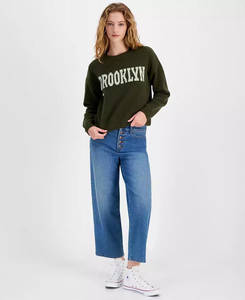 Hooked Up by IOT Juniors' "It Girl" Crewneck Sweater