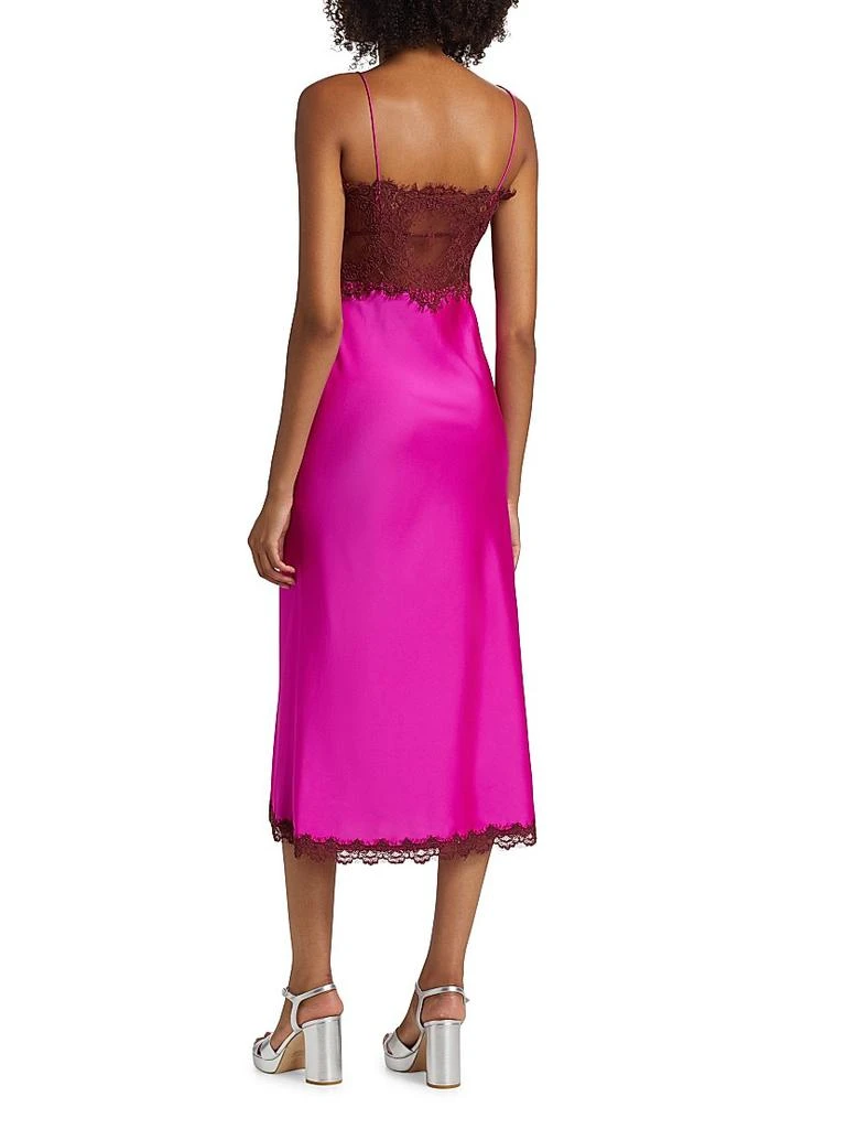 Boudoir Lace Satin Ameliane Slipdress  On Sale Now with Up to 51% Off |  Discover Exclusive Deals & Savings at BeyondStyle  Authentic  LOVESHACKFANCY midi-length|v-neck|contemporary|sleeveless|slip dress|lace|women's  apparel|solid|Women's|dresses|satin ...