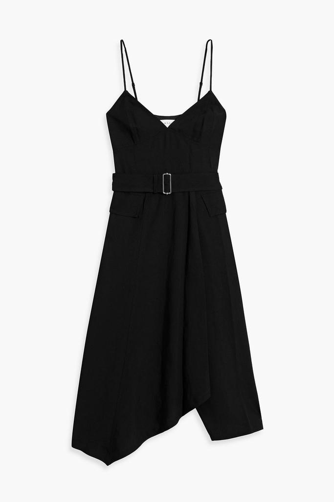 A.L.C. Jacquelyn wrap-effect woven midi dress