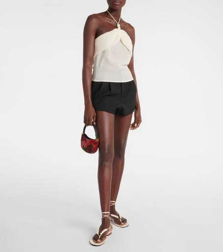 Magda Butrym Embellished leather sandals 2