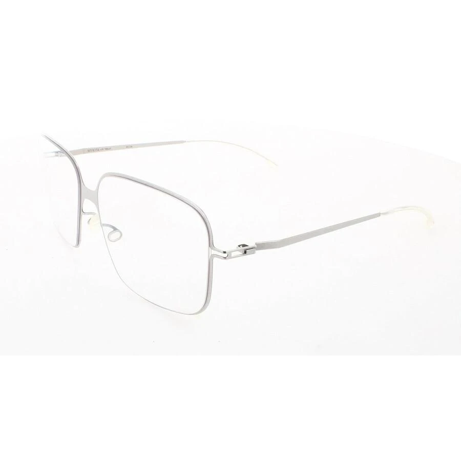 Mykita LITE-NELLI-SHINNY-SILVER Demo Square Unisex Eyeglasses LITE-NELLI 051 57