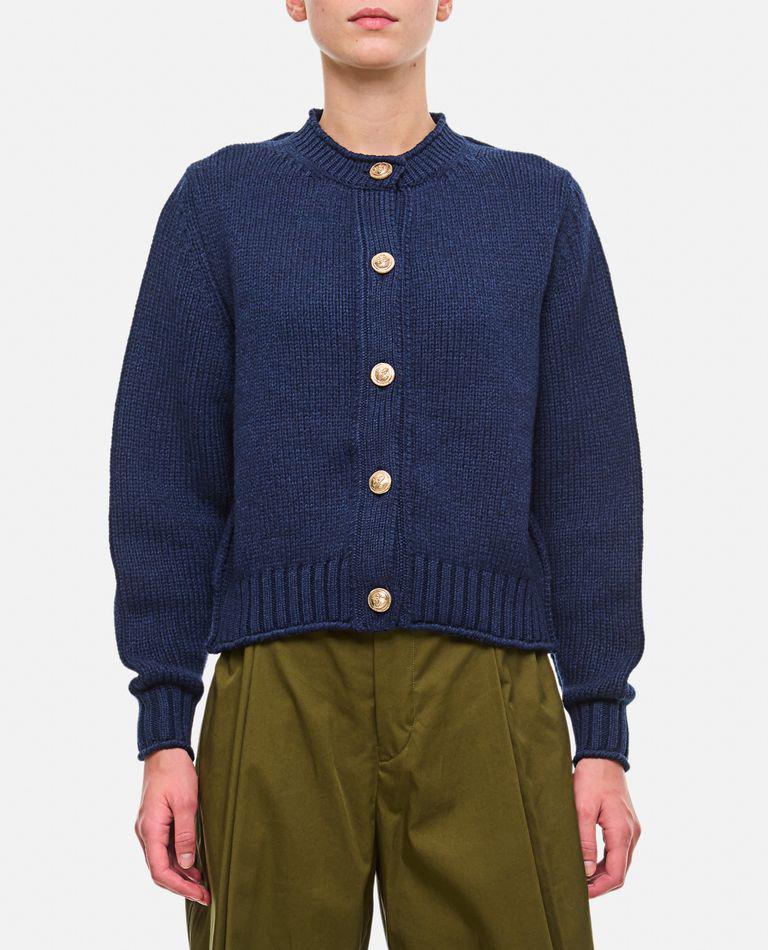 Barrie Cashmere Crewneck Cardigan