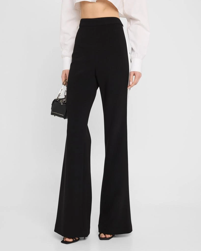 Sergio Hudson Bootleg Tuxedo Pants 4