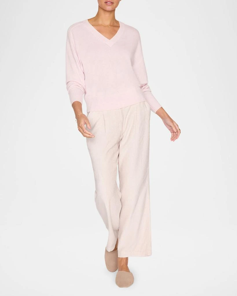 Brochu Walker Leia Cashmere V-Neck Sweater 2