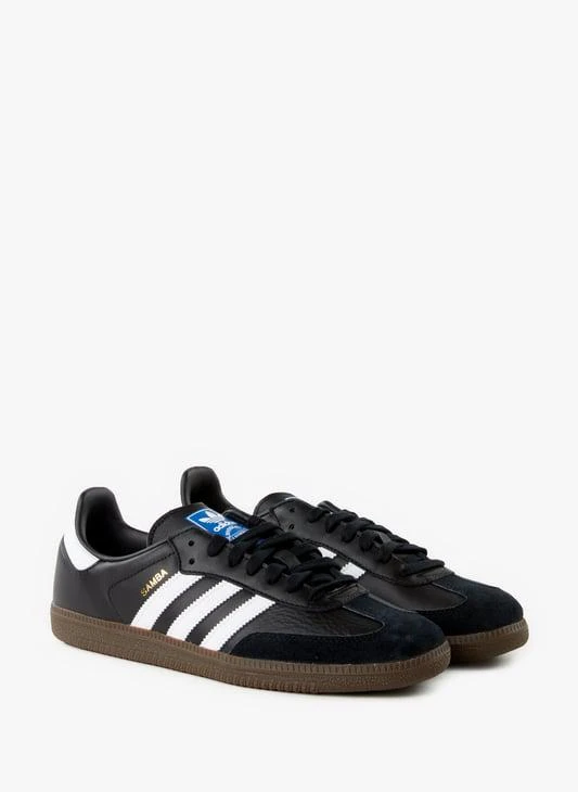 adidas gazelle silver green womens adidas Samba Long Tongue Shoes - Women's - Silver / Preloved Ruby / Gum main image 0