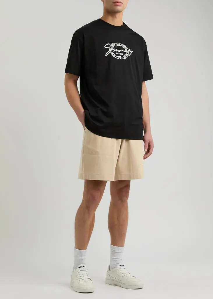 Givenchy Logo-embroidered cotton T-shirt 4