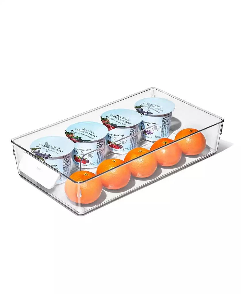 OXO Good Grips 8" Divided Fridge Organization Bin 3