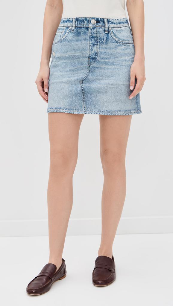 Rag & Bone Miramar Terry Mini Skirt
