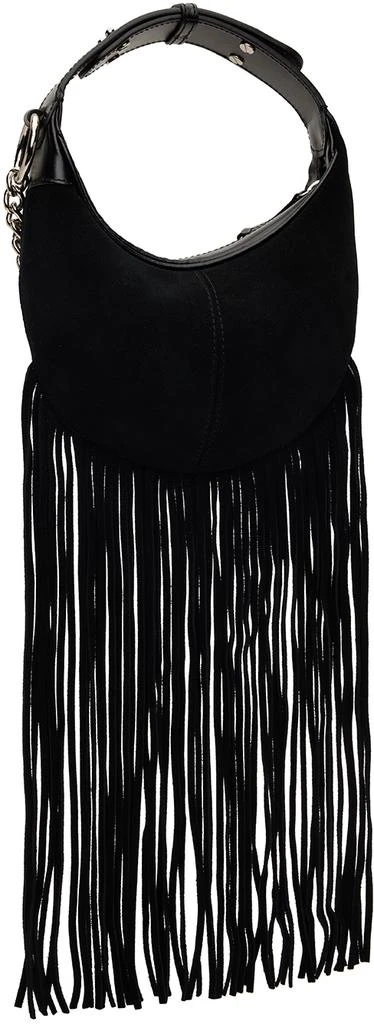 OPEN YY Black Fringe Moto Mini Bag 3