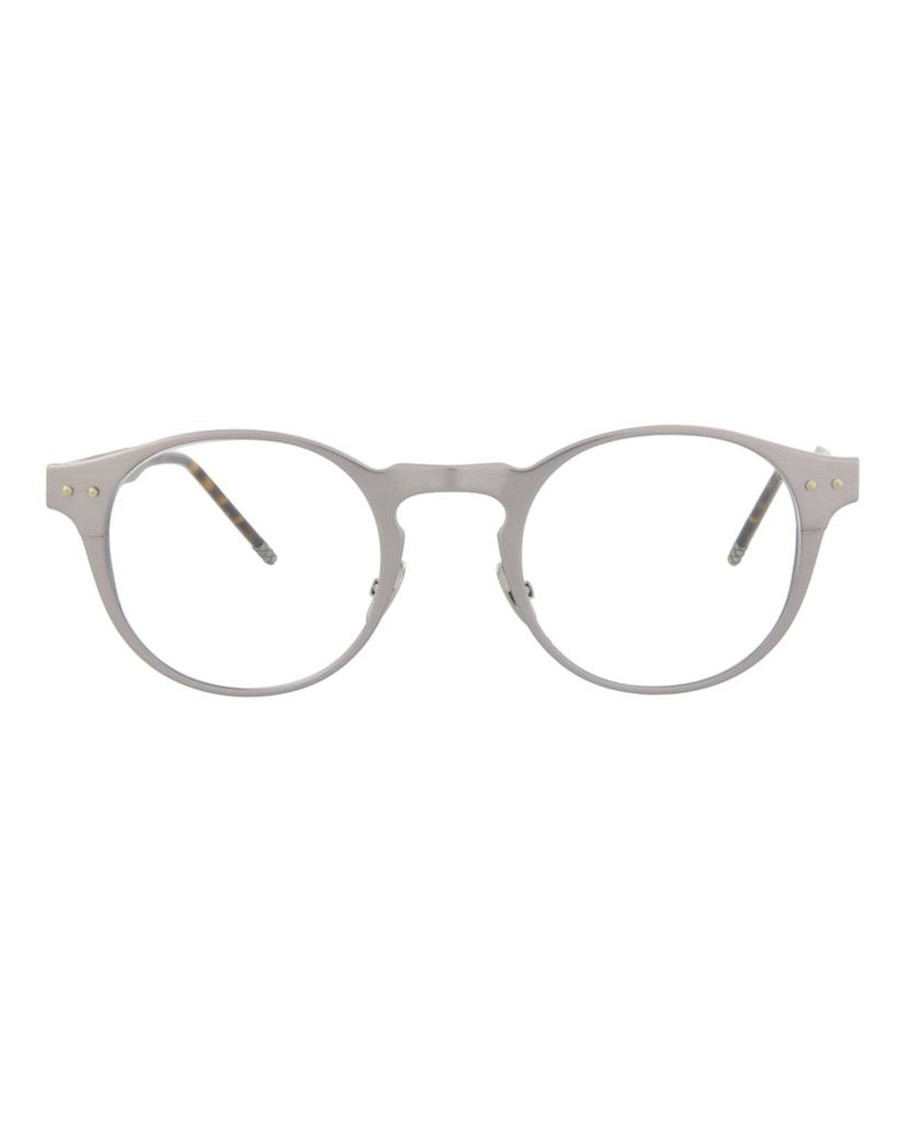 Bottega Veneta Round-Frame Alluminium Optical Frames