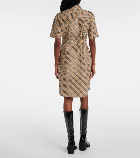 Burberry Burberry Check cotton shirt dress 3