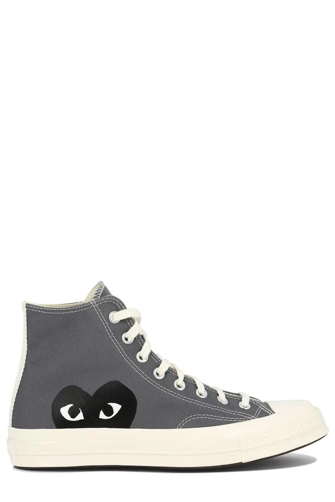Comme des Garcons Comme des Garçons Play Chuck 70 Round Toe Sneakers from Cettire