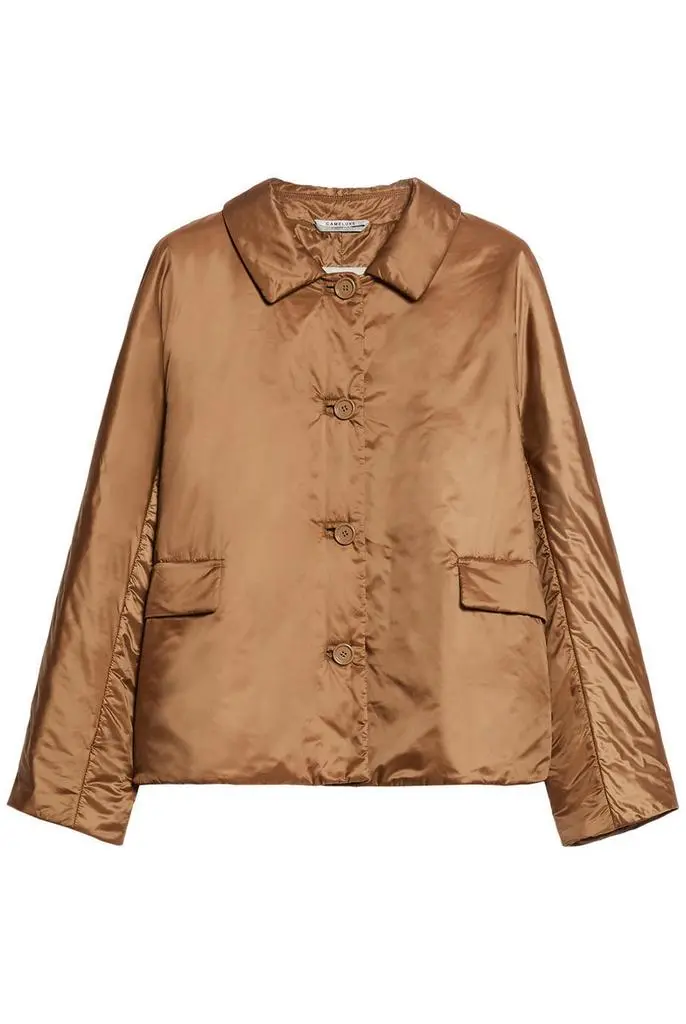 Max Mara Water-repellent technical canvas jacket 7