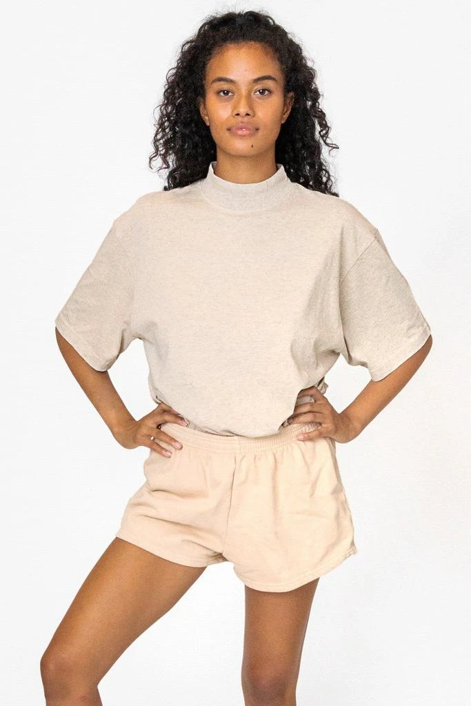 Los Angeles Apparel 1825GD Unisex - Oversized Short Sleeve High Mockneck T-shirt 16