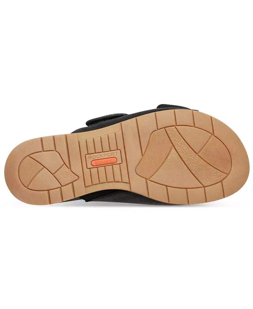 Rockport Women's Zova Open Toe Casual Flat Sandals 5
