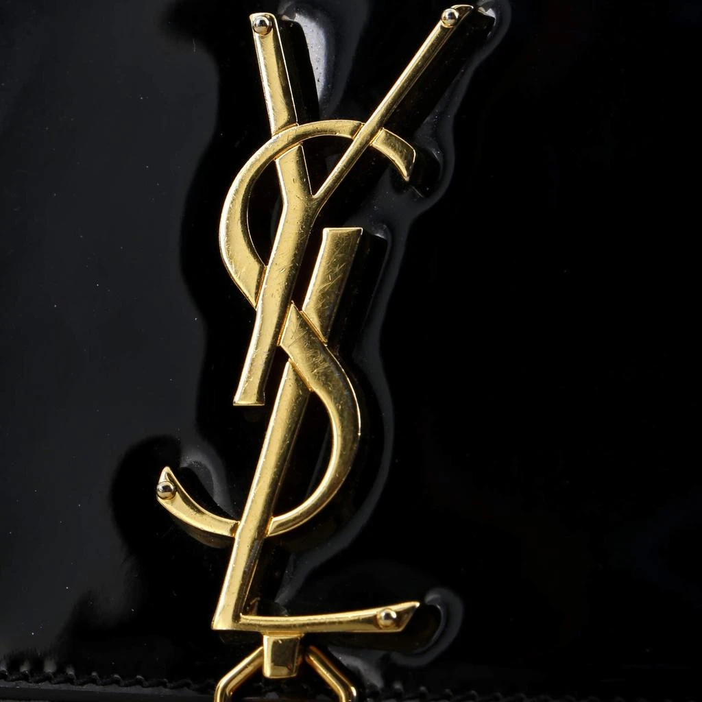 Yves Saint Laurent Classic Monogram Tassel Crossbody Bag Patent Small 6