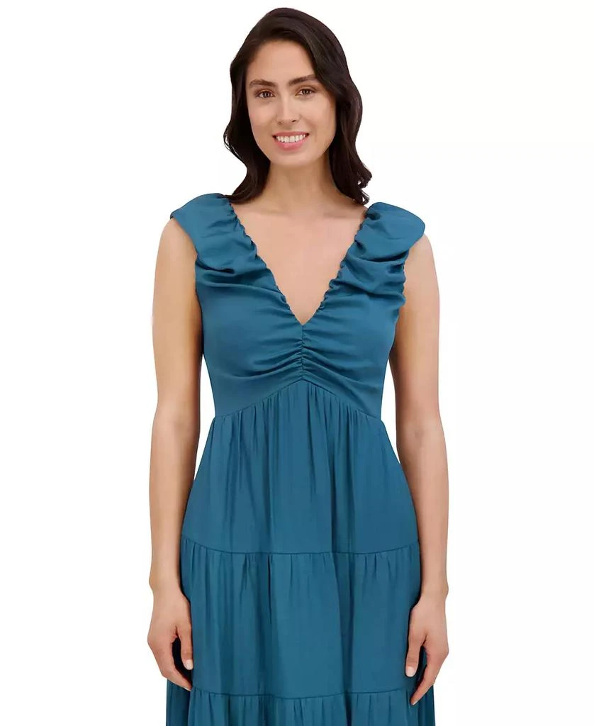 Siena Women's V-Neck Tiered Maxi Dress 3