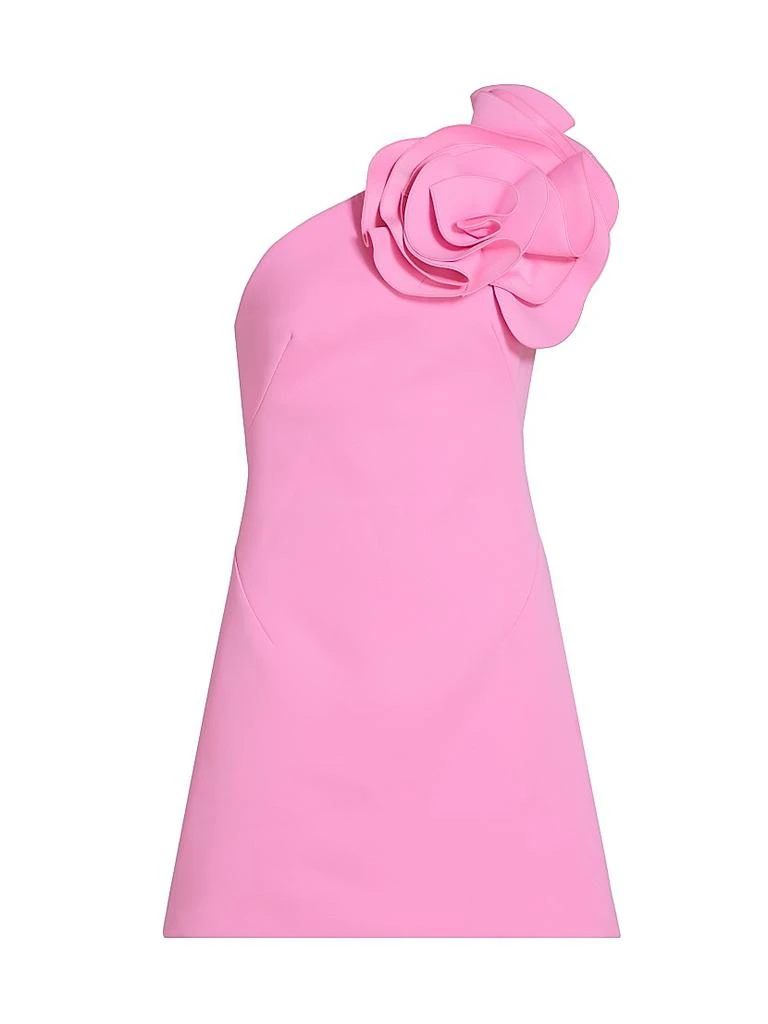 Acler Turflea Floral One-Shoulder Minidress 1