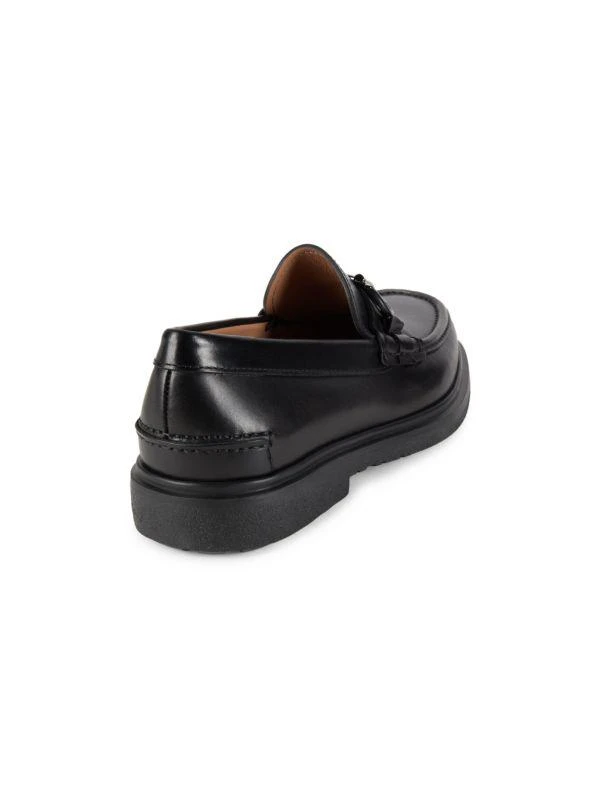 Salvatore Ferragamo Venice Leather Bit Loafers 3