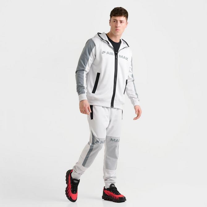 nike air max full zip hoodie white