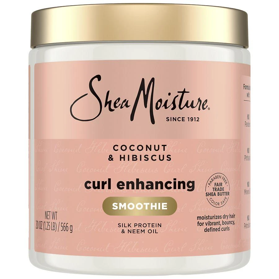 SheaMoisture Curl Enhancing Smoothie Hair Cream Coconut and Hibiscus 1