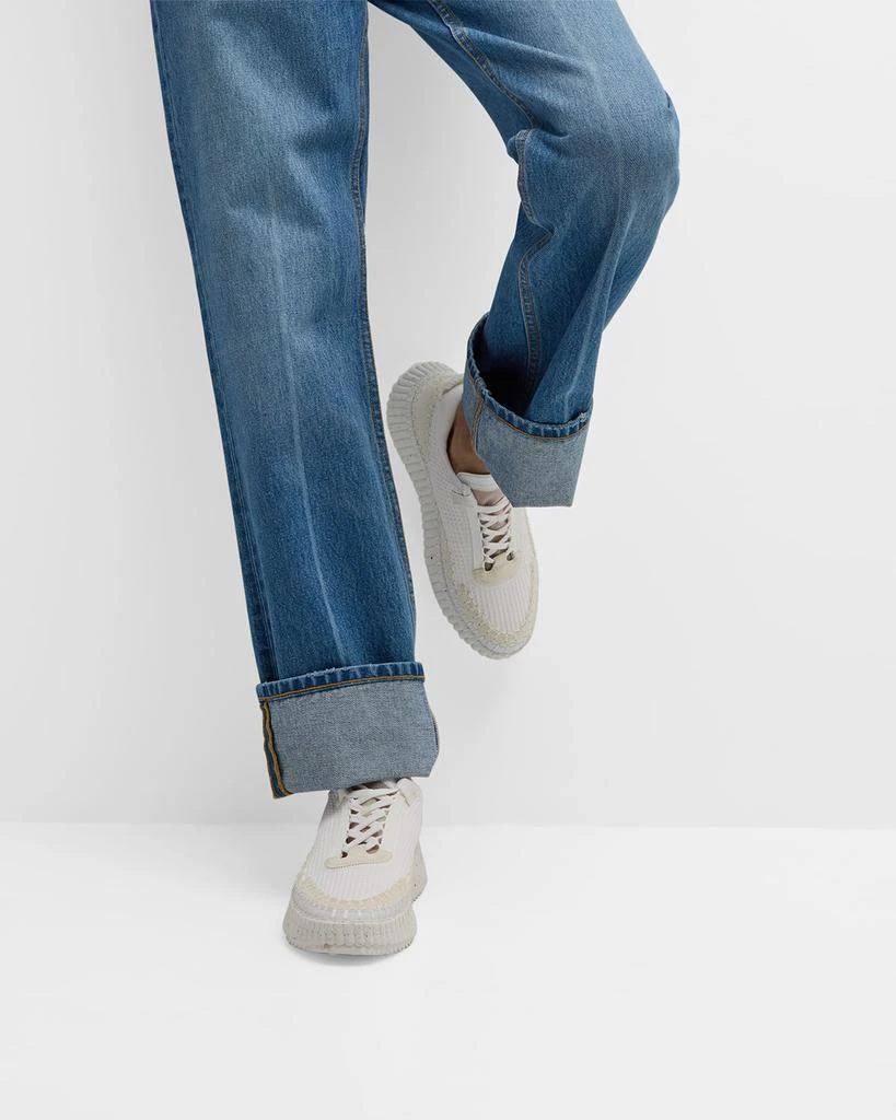 Chloé Nama Stitch Walking Sneakers 3