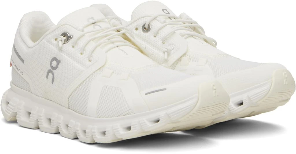 On White Cloud 6 Sneakers 4