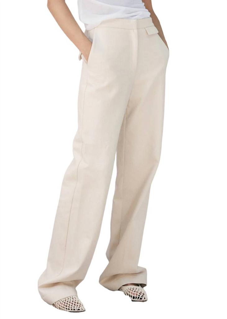 Matin Matin - HIGH RISE SLIM PANTS