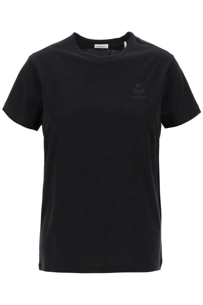 Isabel Marant BLACK COTTON ABY T-SHIRT 1