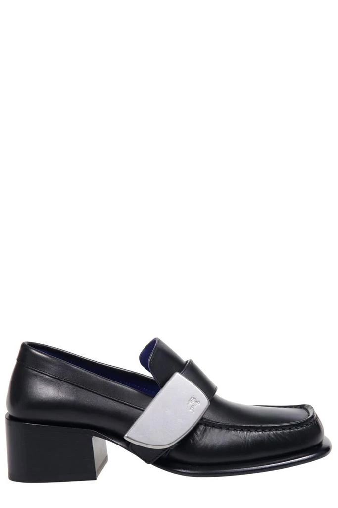 Burberry Burberry London Shield Square-Toe Loafers 1