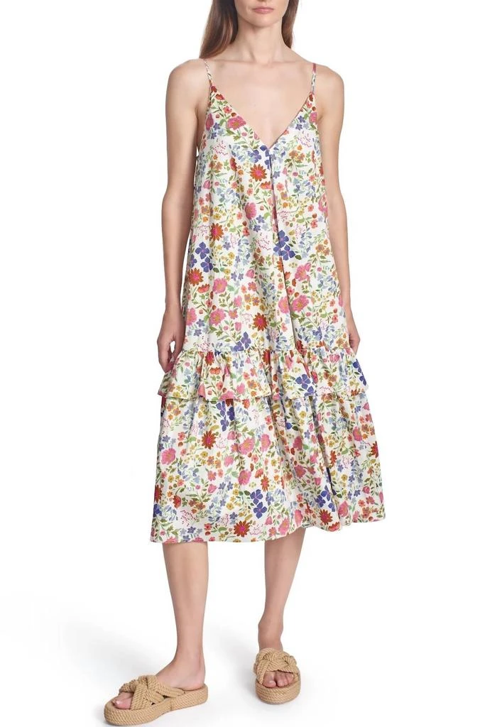 The Valentina Floral Dress In Vanilla  On Sale Now with Up to 26% Off |  Discover Exclusive Deals & Savings at BeyondStyle  Authentic COREY LYNN  CALTER women|clothing|dresses with Limited-Time Discounts,