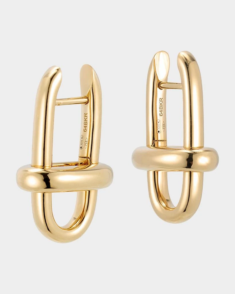 Pomellato Iconica 18K Yellow Gold Link Earrings