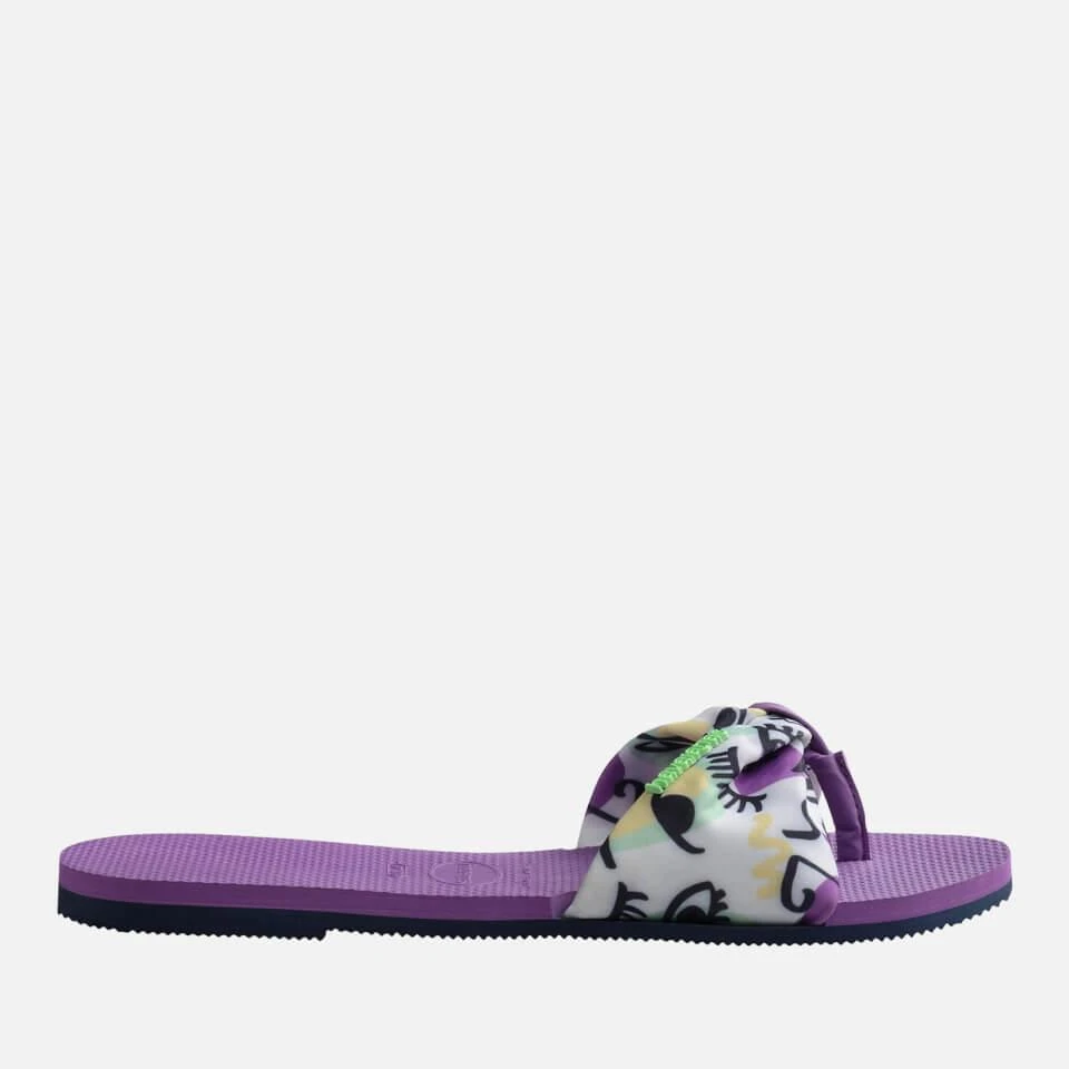 Havaianas HAVAIANAS WOMEN'S SAINT TROPEZ SANDALS - PURPLE 3